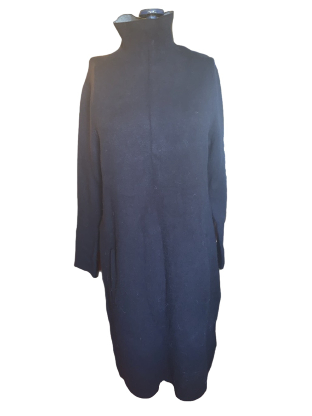 Women's UCHUU Black Turtleneck Long Sleeve dress S/M